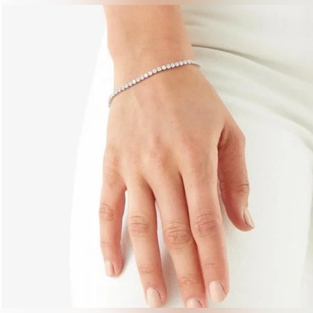 NEW CZ by Kenneth Jay Lane Tennis Bracelet